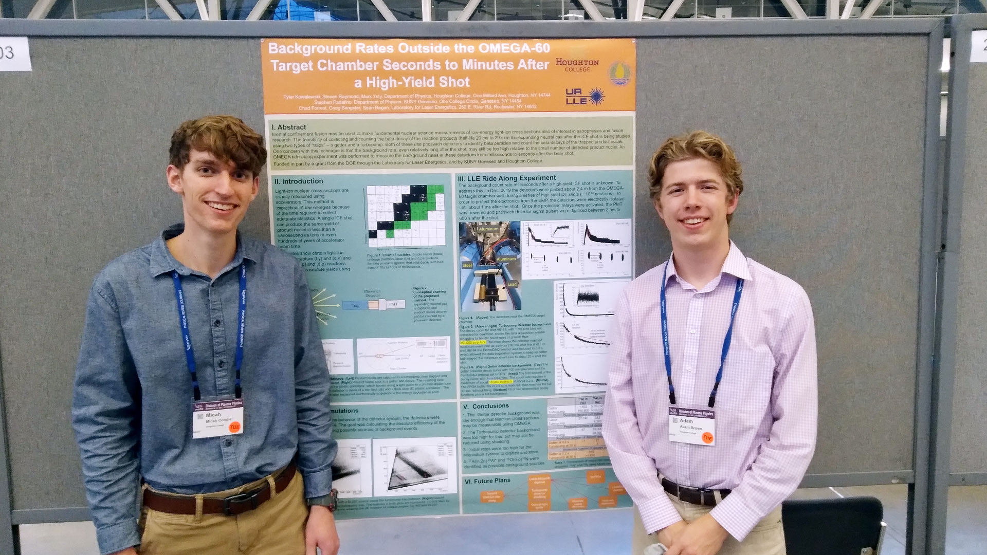 Houghton Students Present Research at National Conference Houghton